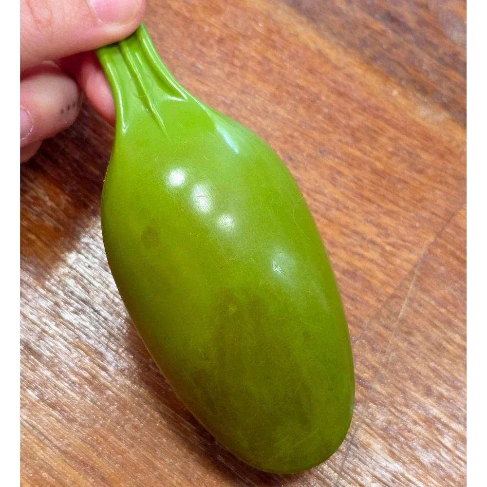Vintage Hutzler Lopol No 700 Green Plastic Mixing Spoon Retro Kitchen Tool USA